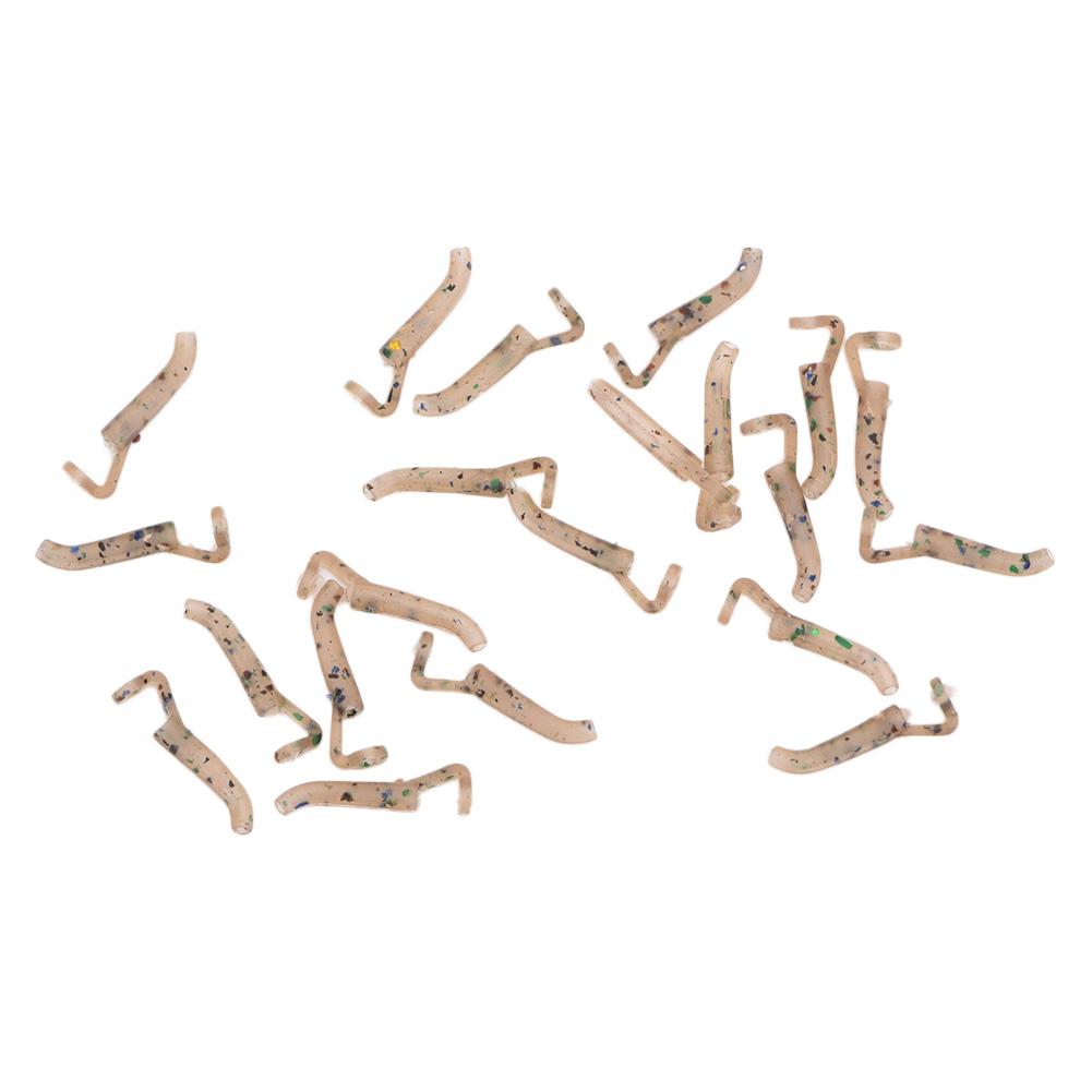 

20 шт. Прочные рыболовные крючки с рукавом, выравниватель лески, терминальный поводок для волосяной оснастки, вертлюжок, набор рыболовных снастей