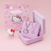 New Fashionable KT Cat Pendant Collar Necklace, Without Gift Box. Cute Cartoonish Girl KT Cat Pendant Collar Necklace. Suitable