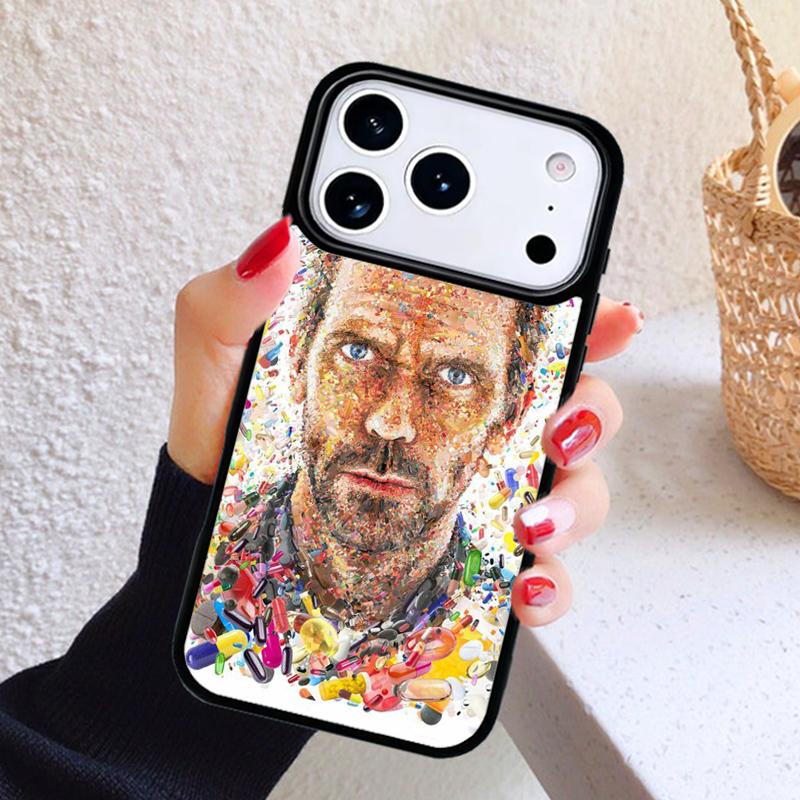 Dr House Phone Case For iPhone 17 Air 16 15 14 13 12 11 Pro Max Plus
