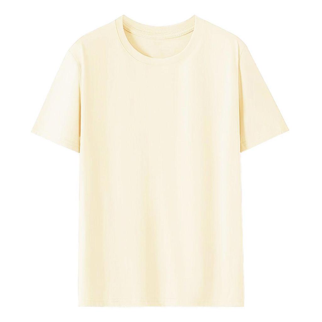 Custom Embroidered Cotton T-Shirt with Logo for Work or Promotional Use