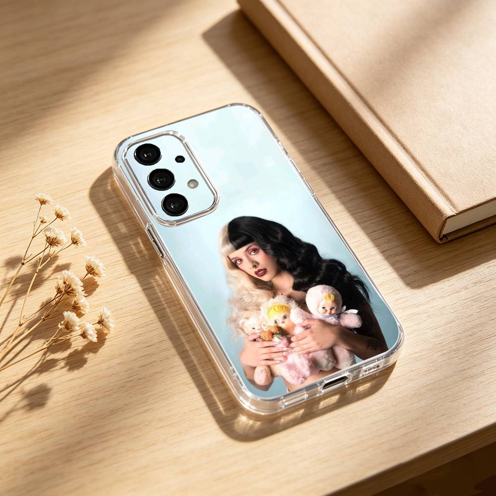 M-Melanie Martinez phone Case For Samsung S25,24,21,22,23,30,Ultra,20,Plus,Fe,Lite,Note Transparent Cover