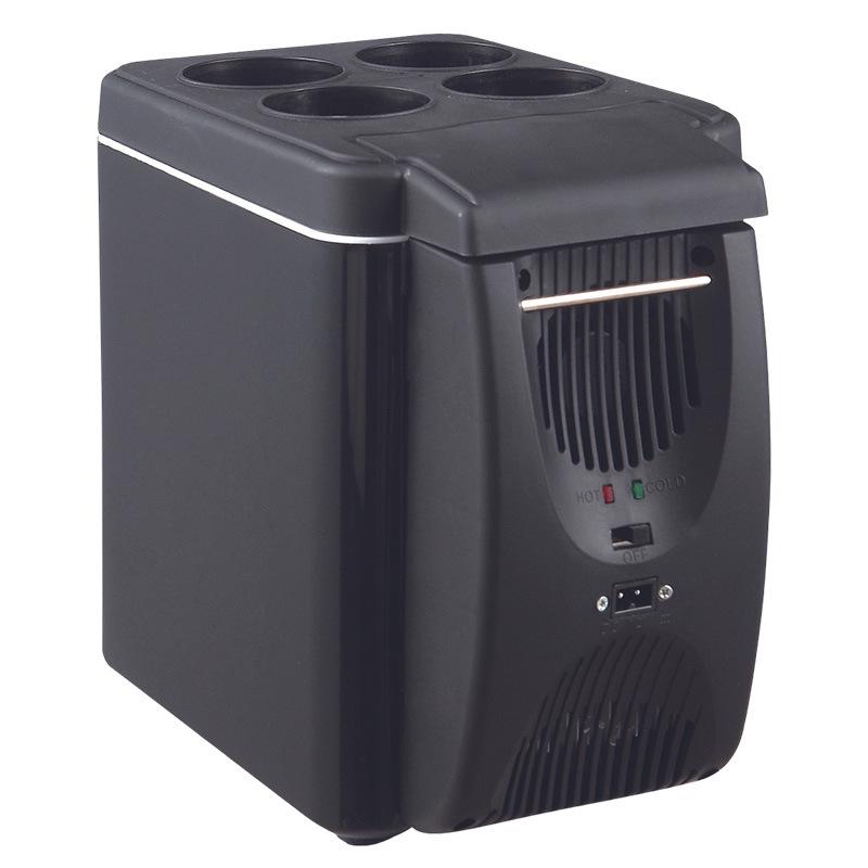 6L Car Refrigerator & Warmer - Compact Mini Fridge for Dorms