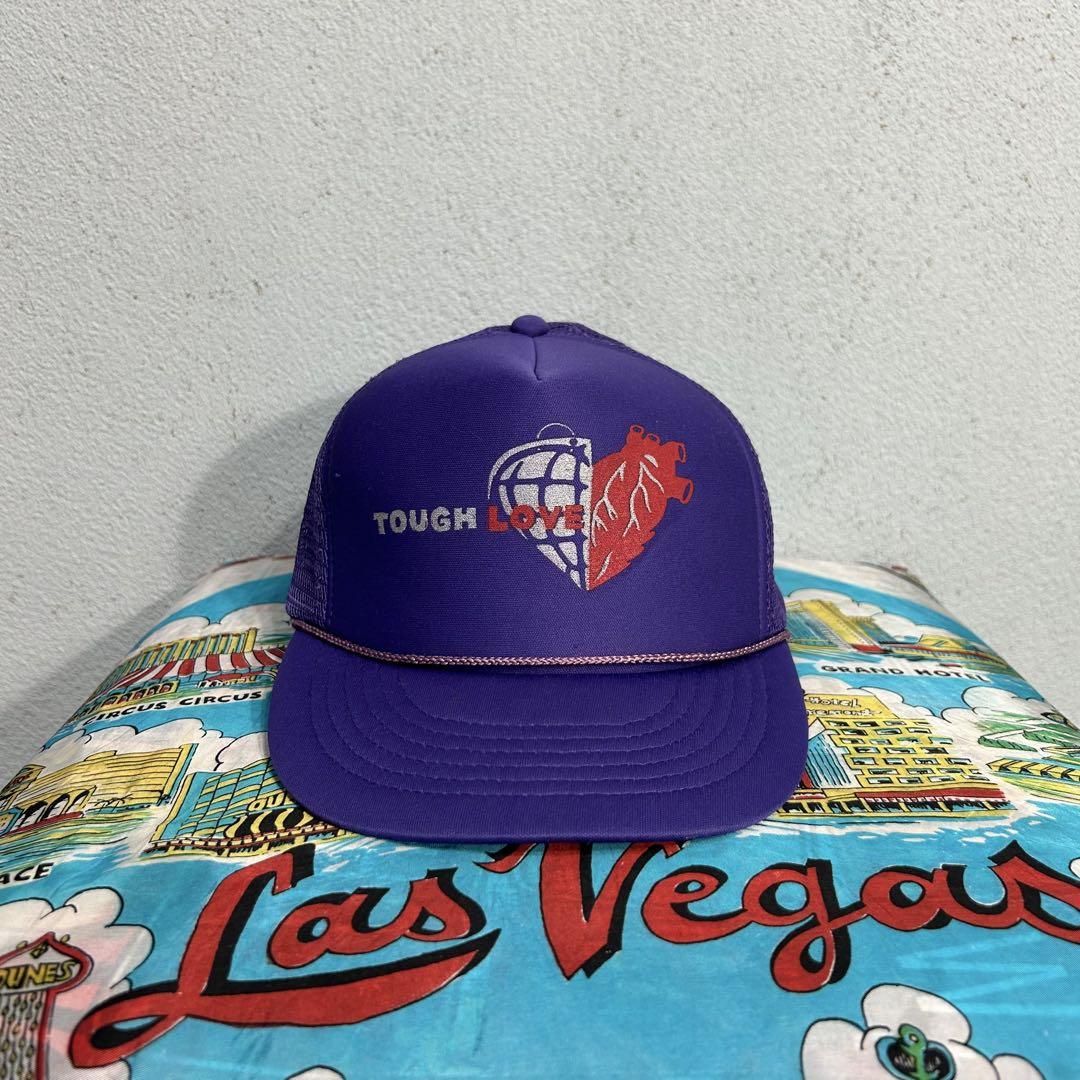 

[USED] OLD Heart Mesh Cap Trucker Y2K Opium Cap