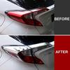 Kadore for Toyota CHR C-HR 2018-2024 Chrome Tail Light Lamp Cover Trim Bezels 4-pc