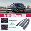 Suitable for 2014-2019 Peugeot 2008 Window Rain Guard or Sun Side Window Rain Guard Sunshade Ventilation Slats