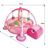 Multifunctional Baby Ocean Ball Play Mat with Gym Rack and Fence