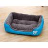 Large Pet House Dog Bed Cat Mat Long Plush Deep Sleeping Warm Soft Small Dog Cushion Calm Beds for Puppy Chihuahua