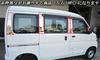 BRIGHTZ Finish Stainless Steel Black Plated Pillar Panels for Toyota Hijet Cargo Compatible with Long Compatible with Hijet Cargo Mod Ultra-Mirror