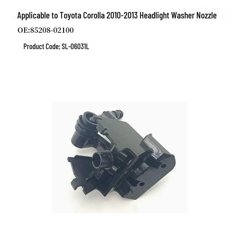 

Headlight Washer Nozzle for Toyota Corolla 2010-2013 (85208-02100, 85207-02100)