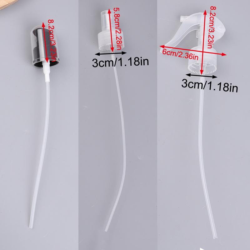 20/24/28Mm Mist Spray Nozzle Trigger Sprayer Head Top For Bottle With Dip Tube Replacement Watering Paint Jacket Lotion Pump