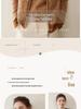 Women's Cashmere Zip-Up Cardigan - Color-Block Jacquard, Autumn/Winter Collection, Round Neck Knit Sweater