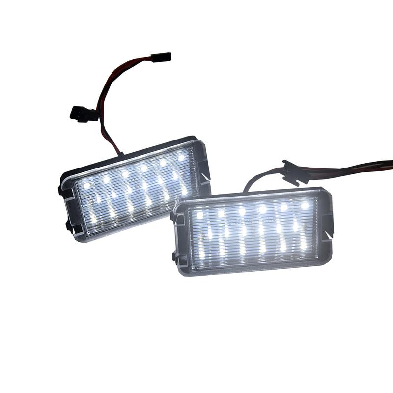 1/2pcs Error Free Car LED Number License Plate Lights Fit For Seat Cordoba 1993-2008 For Seat Toledo III 2004-2009