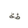 TIFFANY&Co. For both ears, crescent moon, 3.7g Crescent moon Silver925 Pierce Pierce Silver Silver925 Women Used