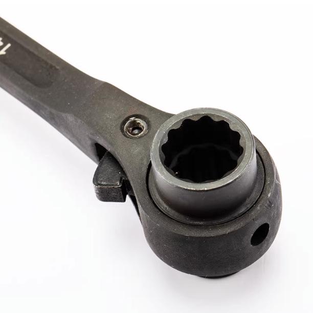 SATA Pointed Tail Double-End Ratchet Wrench 47305-47313