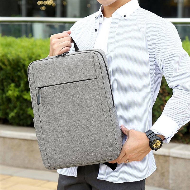 Fashion backpack new simple backpack men's and women's leisure business computer bag