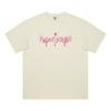 Unisexs Gothic Graffiti Graphic Tshirt With Pink Star  Cross Print 2026 Summer Cotton Oversized Streetwear Tee For Alt Fans