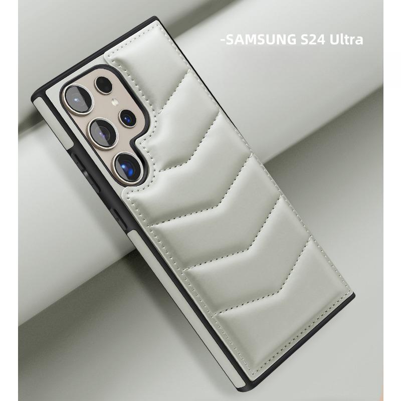 

Подходит для Samsung S25 Leica Down Невидимая магнитная подставка Чехол для телефона, Держатель для карт, Кожаный защитный чехол S24 Samsung S22 серый