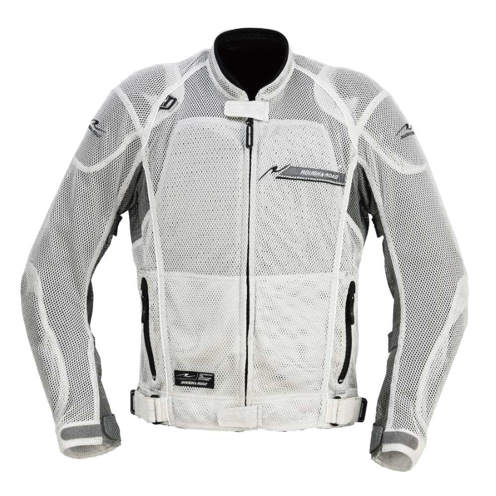 ROUGH ROAD Direct Air Mesh Jacket FP L RR7351 & P.Silver/Gunmetal