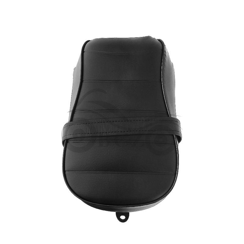Harley XL883 XL1200 X48 Motorcycle Rear Passenger Seat Cushion & Bag