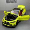 1/24 BMW M4 G82 Coupe Alloy Sports Car Model Diecasts Metal Vehicles Car Model Simulation Sound Light Collection Chlidrens Toys Gift