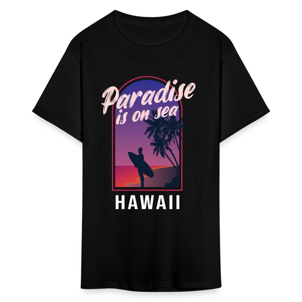Рай на море Гавайская рубашка Любитель серфинга Футболка Sunset Beach S-6XL M