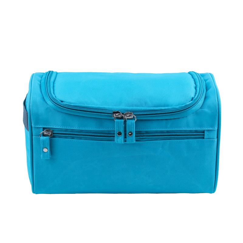 Men's Cross-border Outdoor Portable Toiletry Bag with Side Handle and Hook - Large Capacity Travel Storage