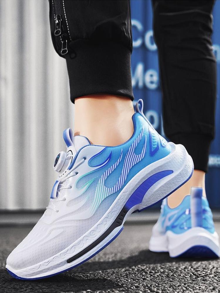 Fashion Mesh Upper Cushioned Insole Men's Casual Sneakers Breathable Running On Clearance Summer Sale Athletic Size 9 Male Sports Shoes