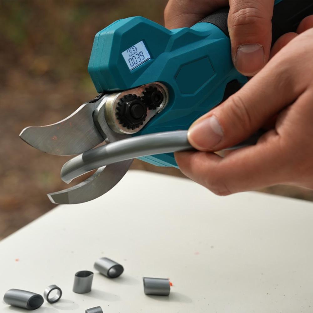 Wireless Digital Display Electric Pruning Shears for High Branches and Fruit Trees