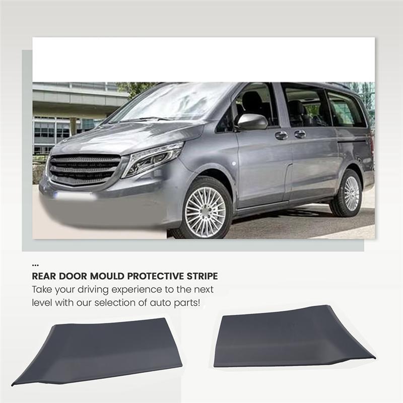 Nuova Striscia Protettiva Styling Stampo Portiera Posteriore Auto Striscia di Finitura Stampaggio Per Mercedes Vito Viano 639