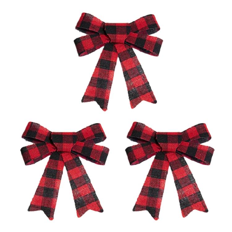 Decorative Christmas Cabinet Bowknot Sturdy and Fade Resistant Portable Accessory for Indoor Designers Daily Use