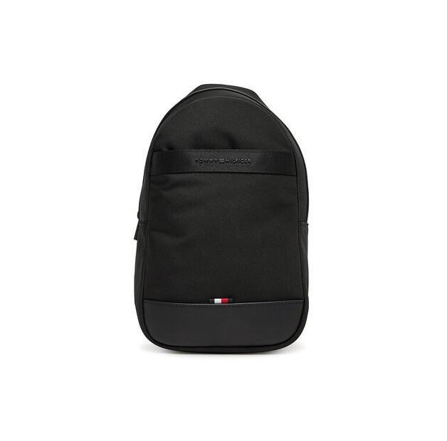 Tommy Hilfiger Рюкзак Th Nylon Travel Sling Bag AM0AM13572 Черный