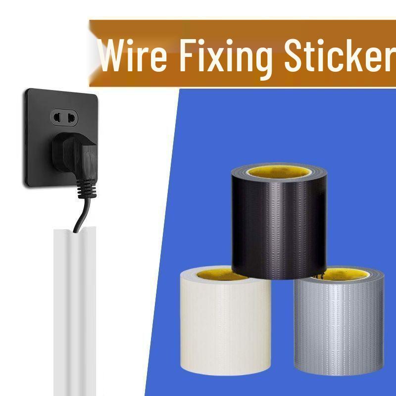 Self-Adhesive Cable Raceway Cover - Wall Mount Cable Organizer