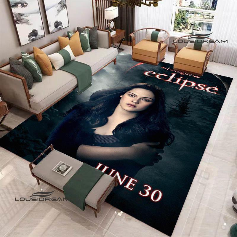 The Twilight Saga printed carpet Living room bedroom non-slip carpets Yoga mat Outdoor carpet kawaii rug birthday gift