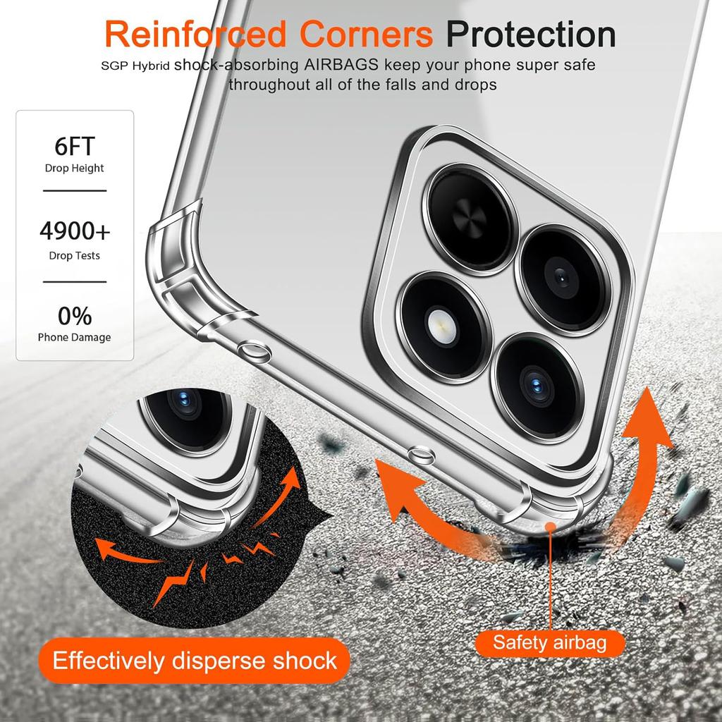 1.5MM Thick Transparent Case For Honor 400 Smart 400Smart Honor400Smart 5G 4G Anti-Yellower TPU Soft Camera Protection Funda X7d