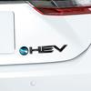 1Pcs ABS Plastic Car Styling HEV Logo Emblem Rear Bumper Tail Door Trunk Sticker For Camry Highlander Corolla Auris Hilux