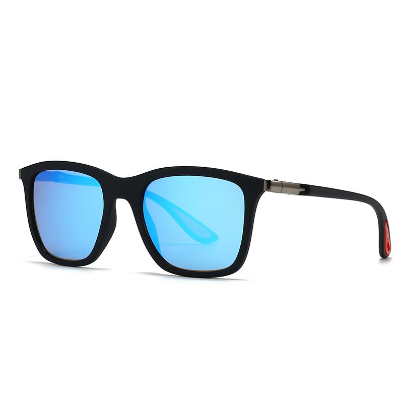 Foreign Trade  Modern Square Sunglasses European And American Street Photography Ins Popular Model Metal Decorative