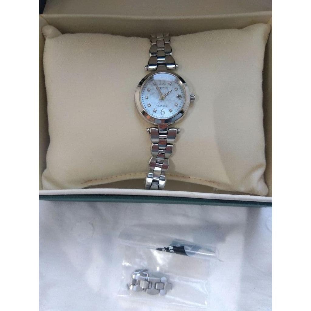 Used CITIZEN Exceed Ladies Watch, Mother-of-Pearl Dial, No Box