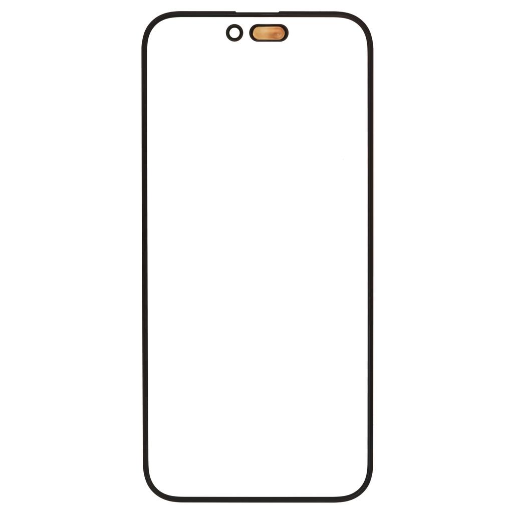 Für iPhone 14 Pro Max Bildschirm Glaslinse+OCA Kleber Ersatz (ohne Logo)
