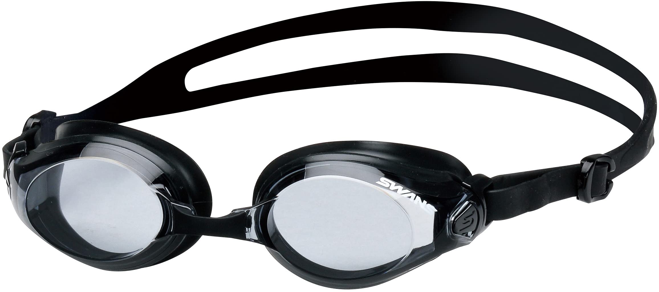

Japanese made swimming goggles SMBK Smoke Black Fitness Adult [Swans] SW-45N