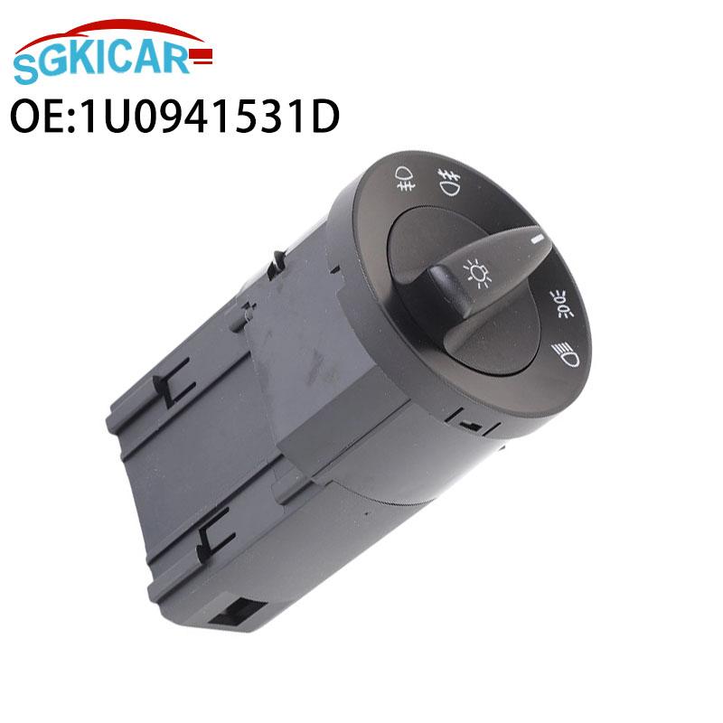 1U0941531D Headlight Switch Parking Fog Lights Switch 1Z0941531C For VW Volkswagen Bora Golf 4 Passat B5 Sharan Lupo Polo Beetle