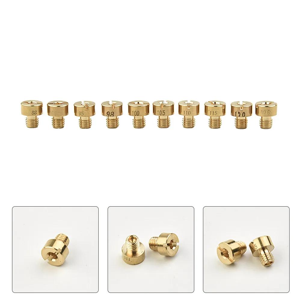 Replaces Accessories Main Jets Carb 9mm Gold For Mikuni For Mikuni VM22 VM24 VM26 125-200cc Engine Replacement Set