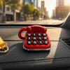 Telephone Shaped Temporary Parking Sign Mini Telephone Parking Plate  Auto Interior
