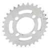 428 43T Motorcycle Chain Rear Sprocket Steel Wear Resistant Anti Corrosion Rear Drive Sprocket for DIY Kart