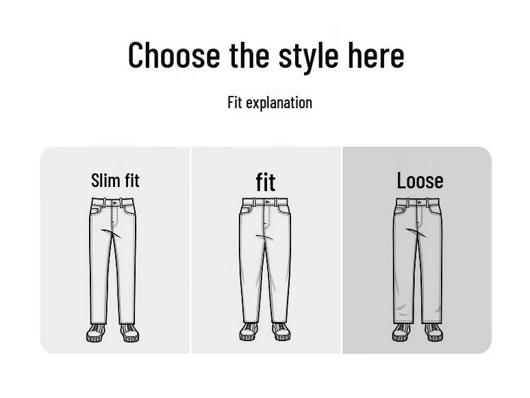 Jeep Men's Spring Autumn Straight-Leg Cargo Pants