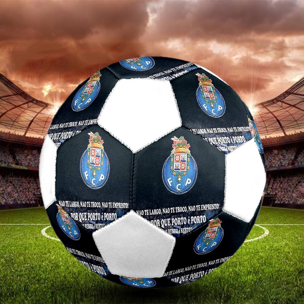 1PC FCP Size 5 Soccer Ball PrahaIndoor Soccer Ball Colorful All Ages Machine Stitched PVC Competition Ready Durable High-Bounce