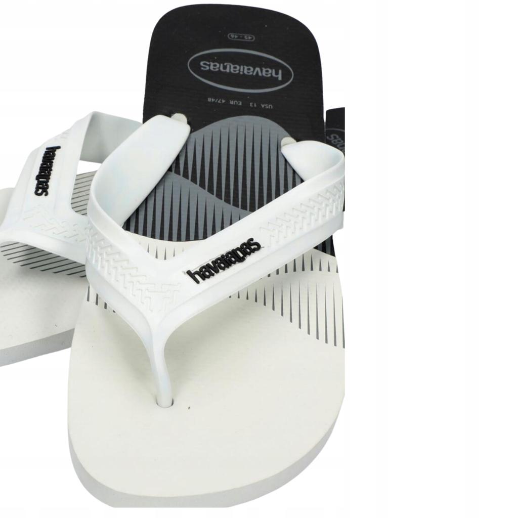 Klapki havaianas top max basic branco wygodne japonki na plażę 47/48