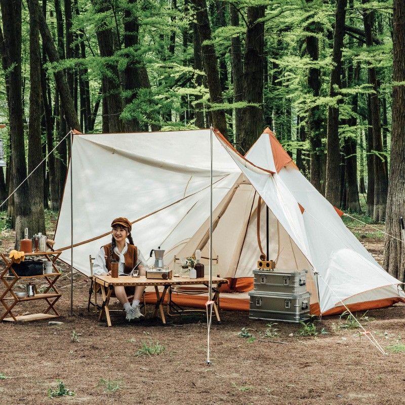 Explorer Pyramid Integrated Camping Tent & Tarp