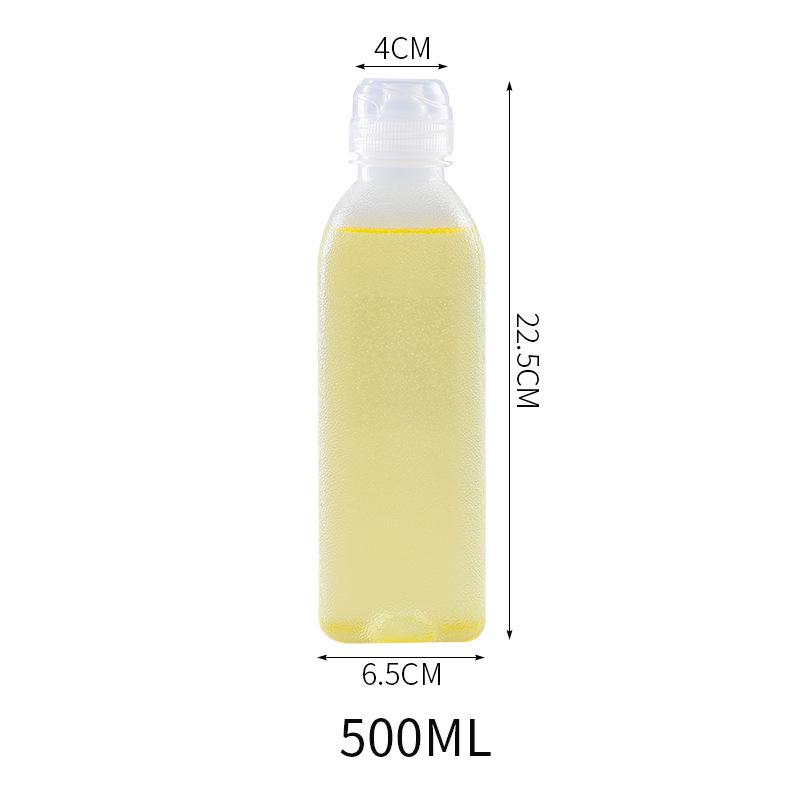 Plastic Kitchen Squeeze Bottle for Oil, Vinegar, or Soy Sauce Dispenser