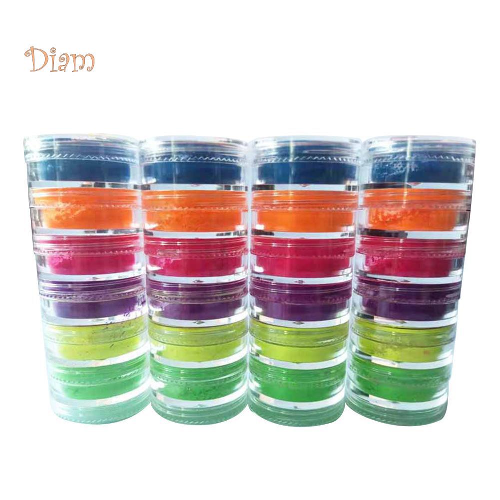 NO.PS Colors Lasting Glitter Nail Art Neon Powder Eyeshadow Pigment Manicure Decor Women Fashion