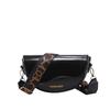 Popular texture retro messenger bag women's 2025 new fashion women's shoulder bag casual commuter saddle bag tide